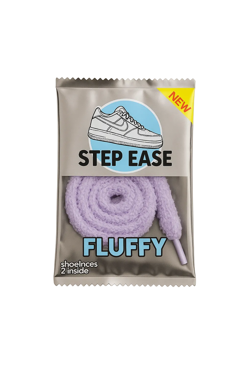 Fluffy Laces - Purple