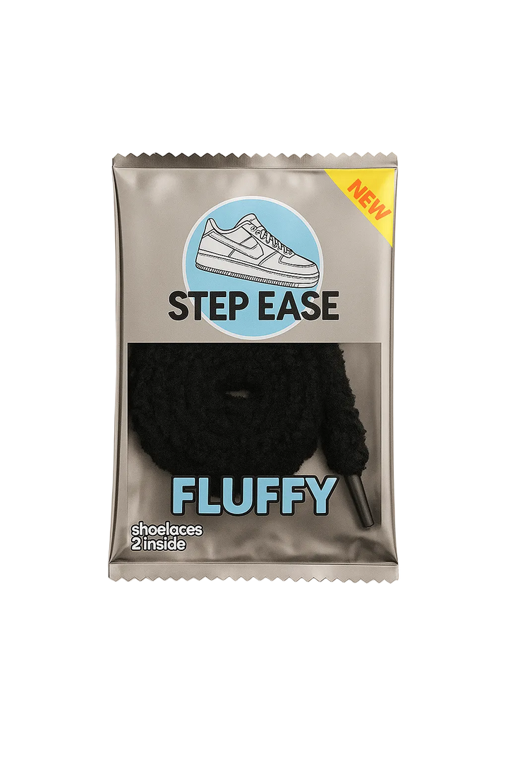 Fluffy Laces - Black