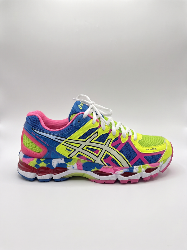 GEL-NIMBUS 16 "PINK LIME GREEN"
